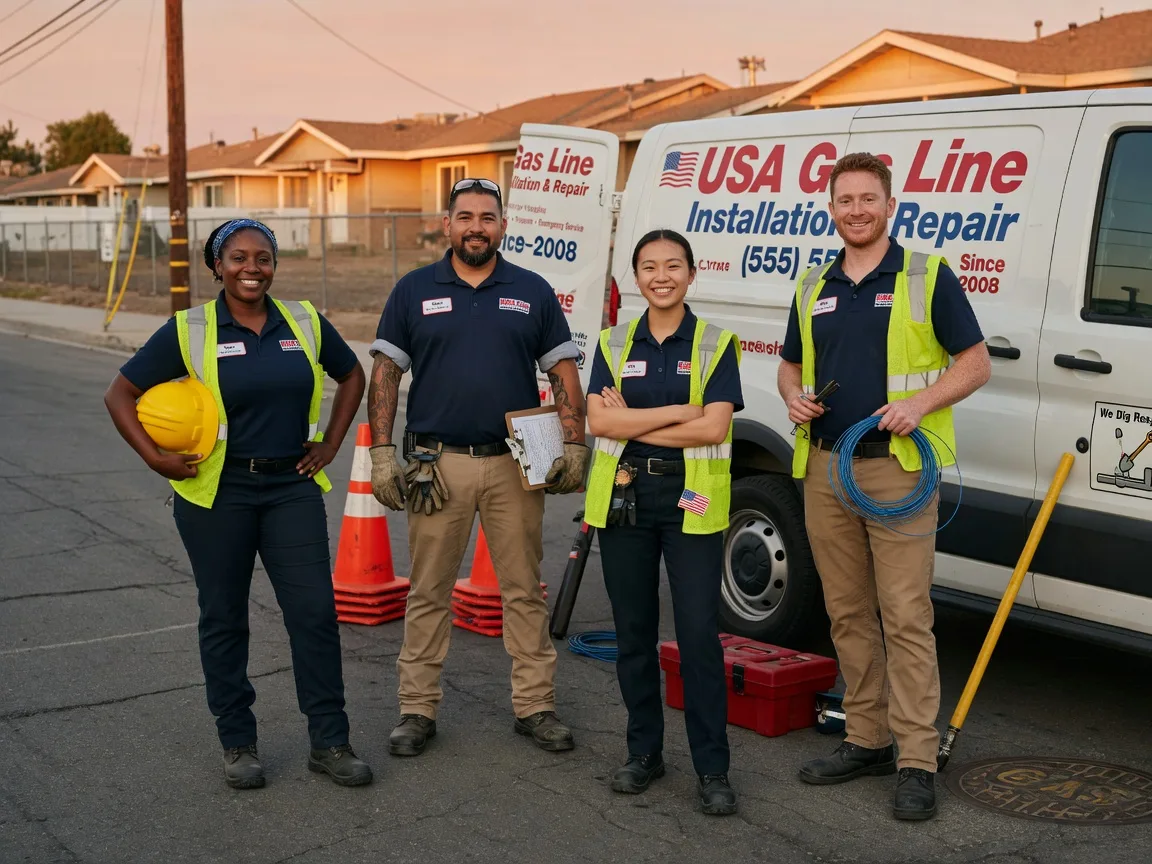 Gas Line Installation company in Elizabeth, AR